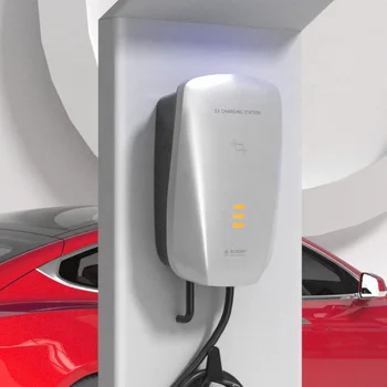 Bluesky Wallbox Ev Charger 3.5kw 7kw Electric Car Charger Station ...