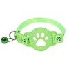 Fluorescent green color + silicone sleeve do not include tracker