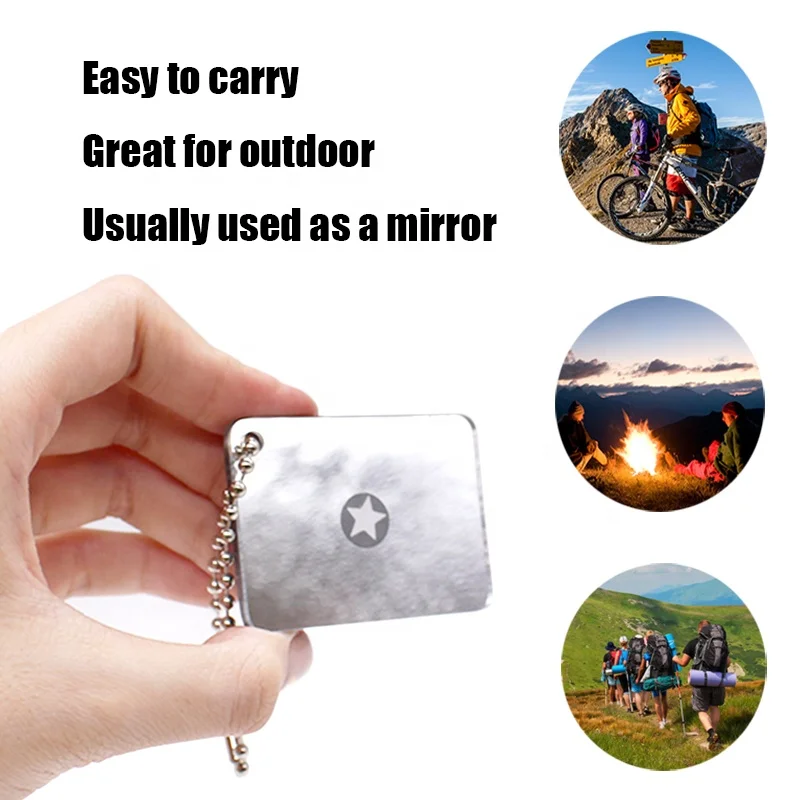 outdoor multifunctional emergency rescue reflective star