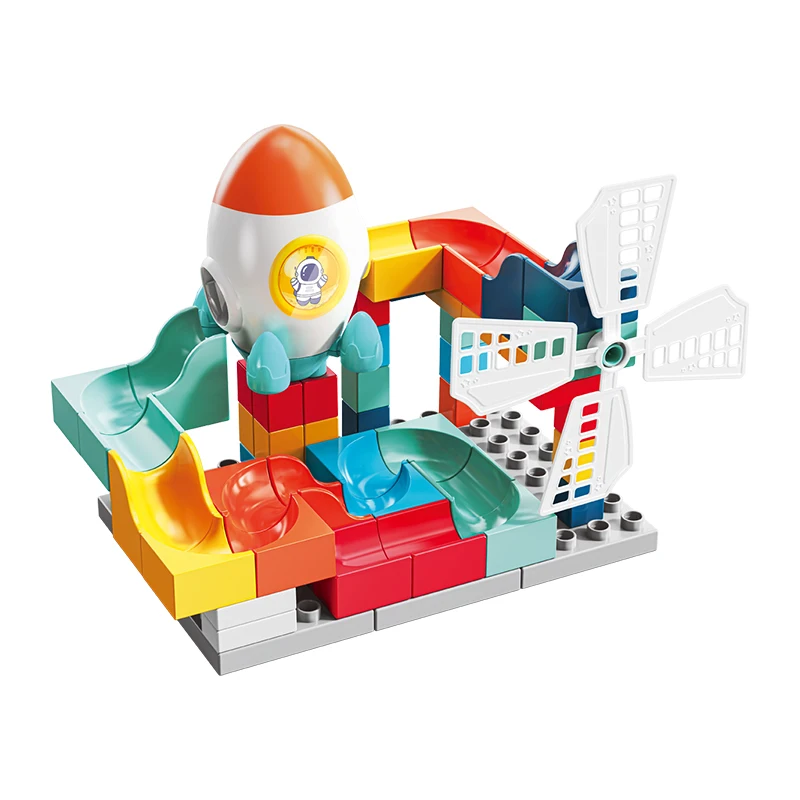 Space Orbit Ball Building Blocks Model Toys 71PCS Track Bricks Block Series Kids Creative Large Building Blocks Toy