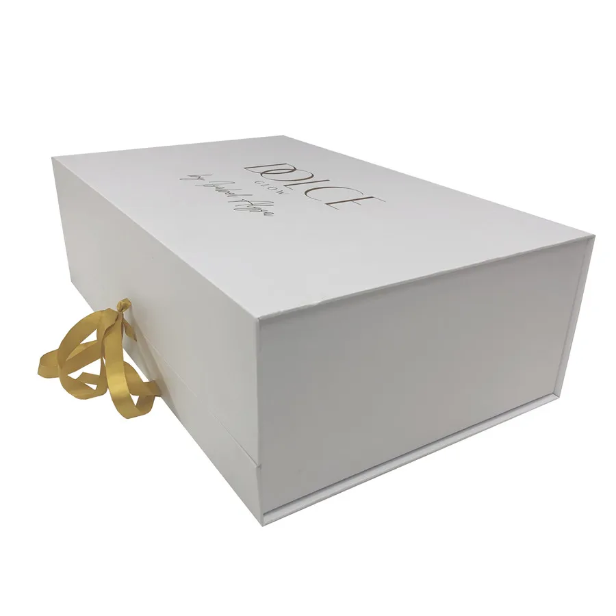 Gold Emboss Custom Hard Cardboard Box Packaging Magnetic Flap Gift Coat Gift Box