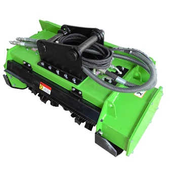 Promotion!! Electric Reel Lawn Mower,Excavator flail mower mulcher,Excavator Mulcher