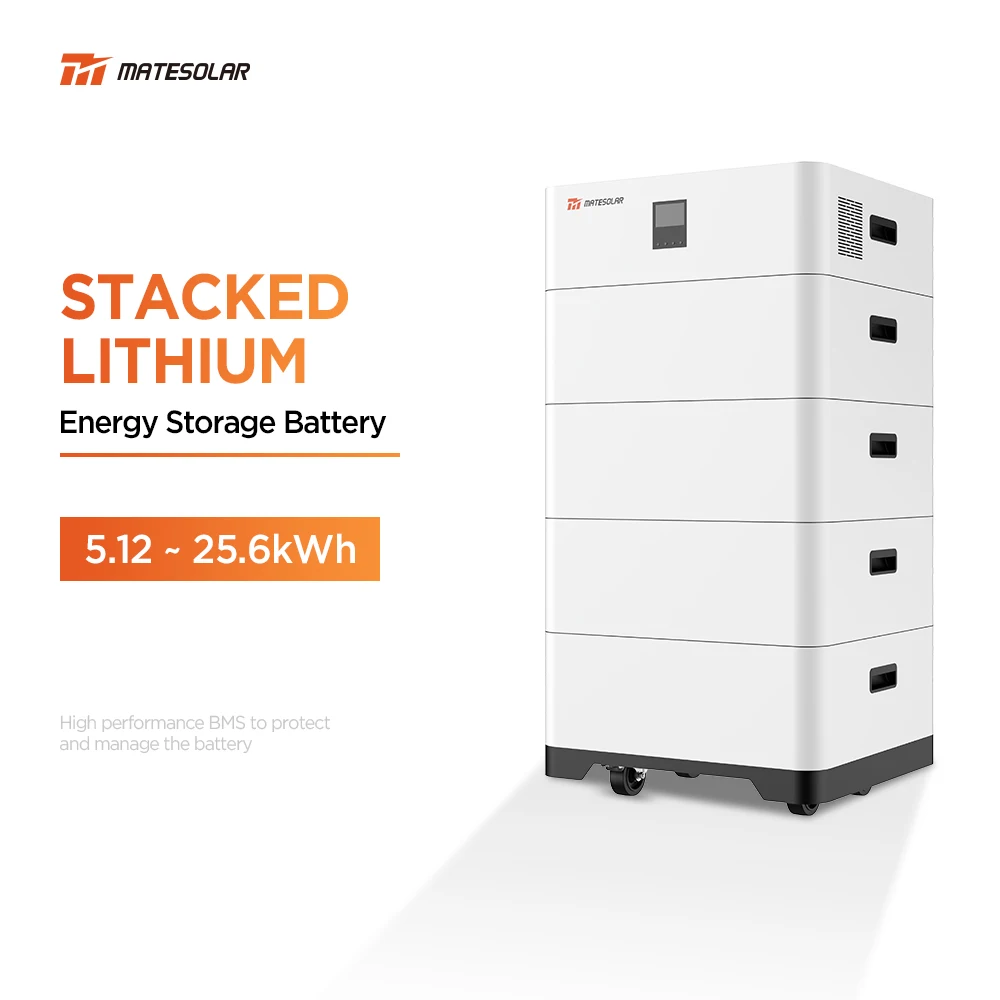 Lithium Battery Stackable 51.2V 200Ah 10kWh Lifepo4 Battery With 5Kw Inverter
