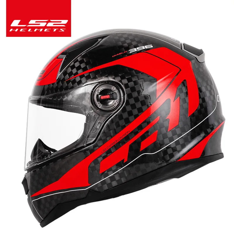 ls2 ff396 ft2 helmet pheromone Original Carbon Fiber Motorcycle Ls2 Full Face Helmet LS2 uses 2 shell sized for the smallest lightest possible helmet Casco LS2 FF396 carbon fiber