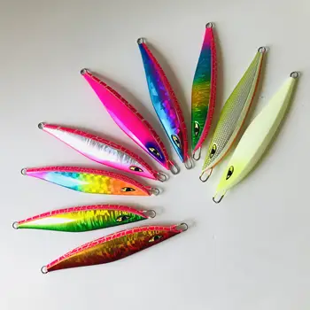 CHEERY 100G Metal Hard Artificial Bait Jig-Floating Jigging Lure for Saltwater & Freshwater Fishing – Metal Jig – view 3