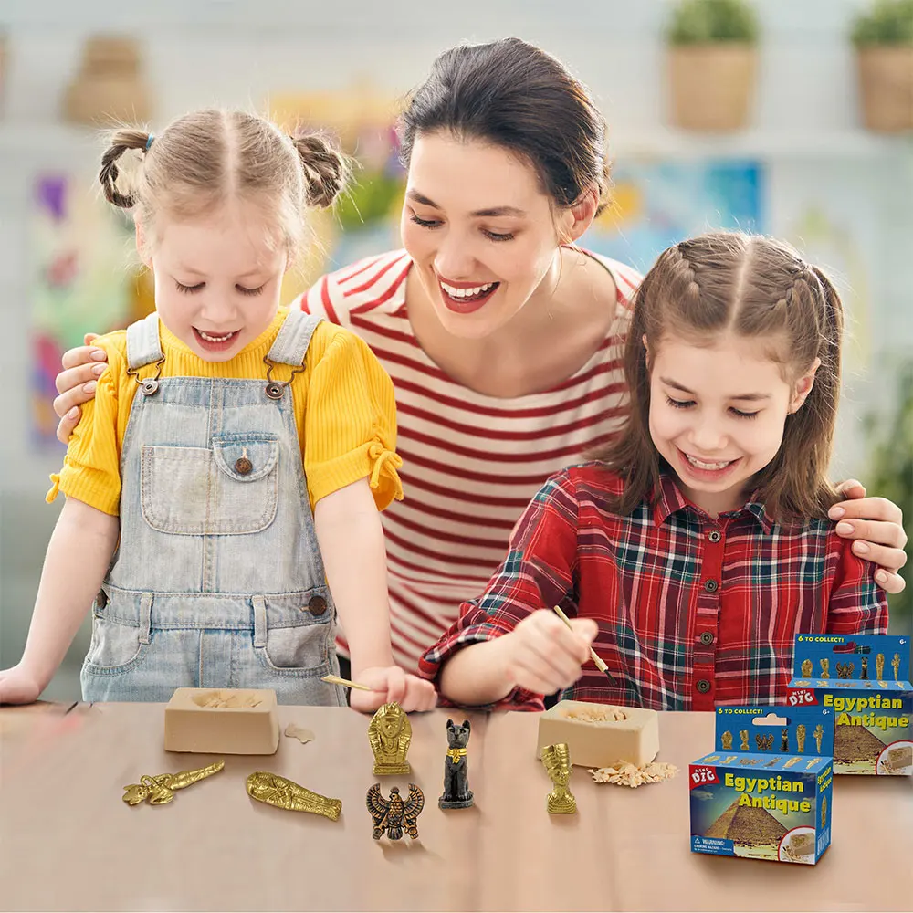 2022 детские игрушки онлайн STEM образовательный мини Египетский Античный Набор для детей оптом в наличии