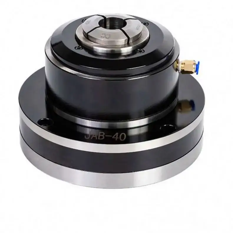 TEBAK Rotary JAB air Pneumatic Collet Chuck Cylinder Integrated Air Collet Chuck JAB-15 JAB-25 JAB-40 Chuck