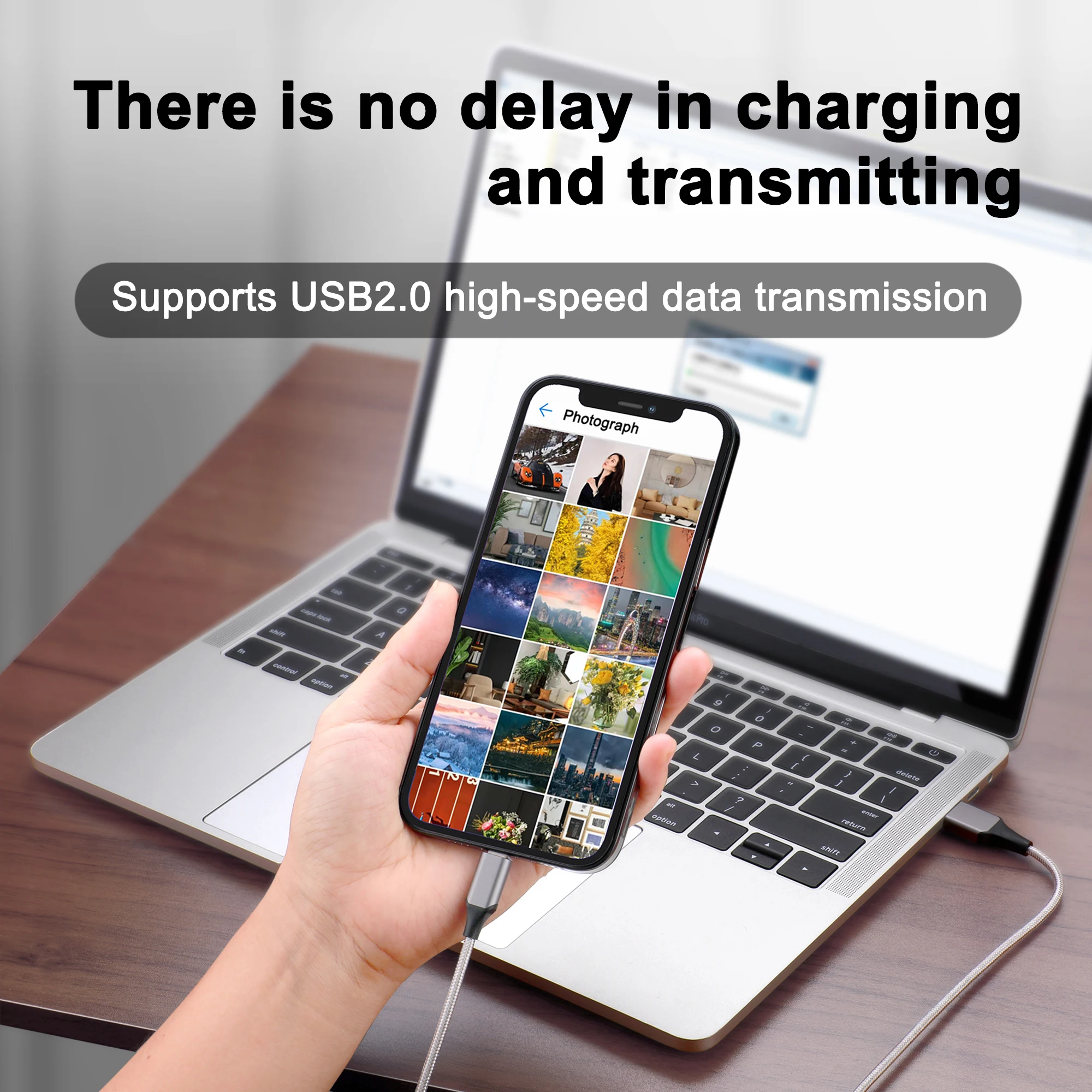 OEM 1 м 2 м Сертифицированный MFI USB кабель для быстрой зарядки и передачи данных оригинальный C89 Плетеный зарядный кабель для iPhone Apple MFi кабель