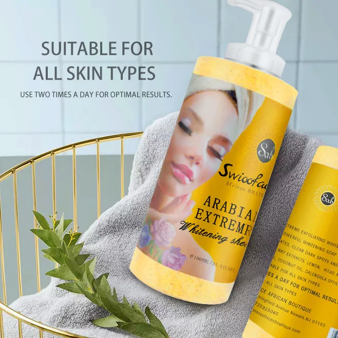 
Частная этикетка Отшелушивающий гель для душа 1000 мл для мужчин и женщин 