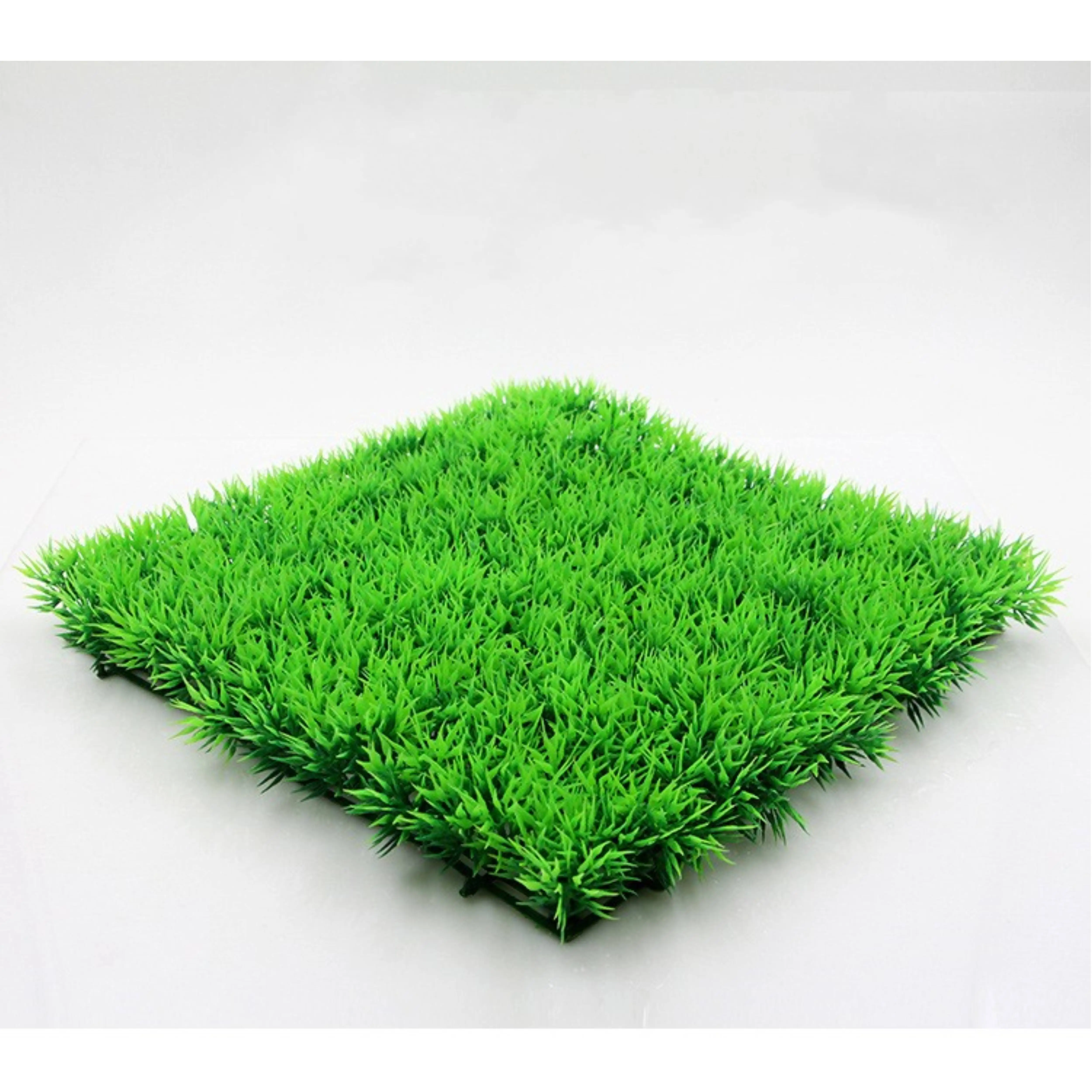 Eco-Friendly Artificial Grass Mat for Aquarium Decoration Freshwater & Saltwater Tropical Fish Tank Accessories Plastic 5W Power