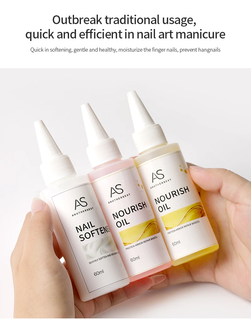 As Nail Care Product Strengthening Cuticle Remover Liquide Oil Repair