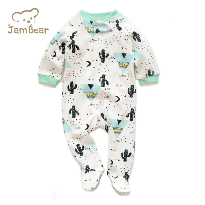 Детский комбинезон на молнии из органического хлопка для