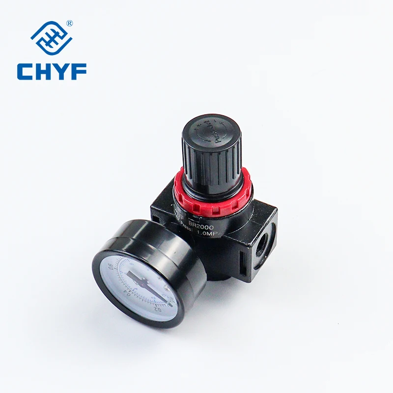CHYF AR2000 Druckregler Verstellbares pneumatisches Reduzierventil AR1500 BR3000 BR4000