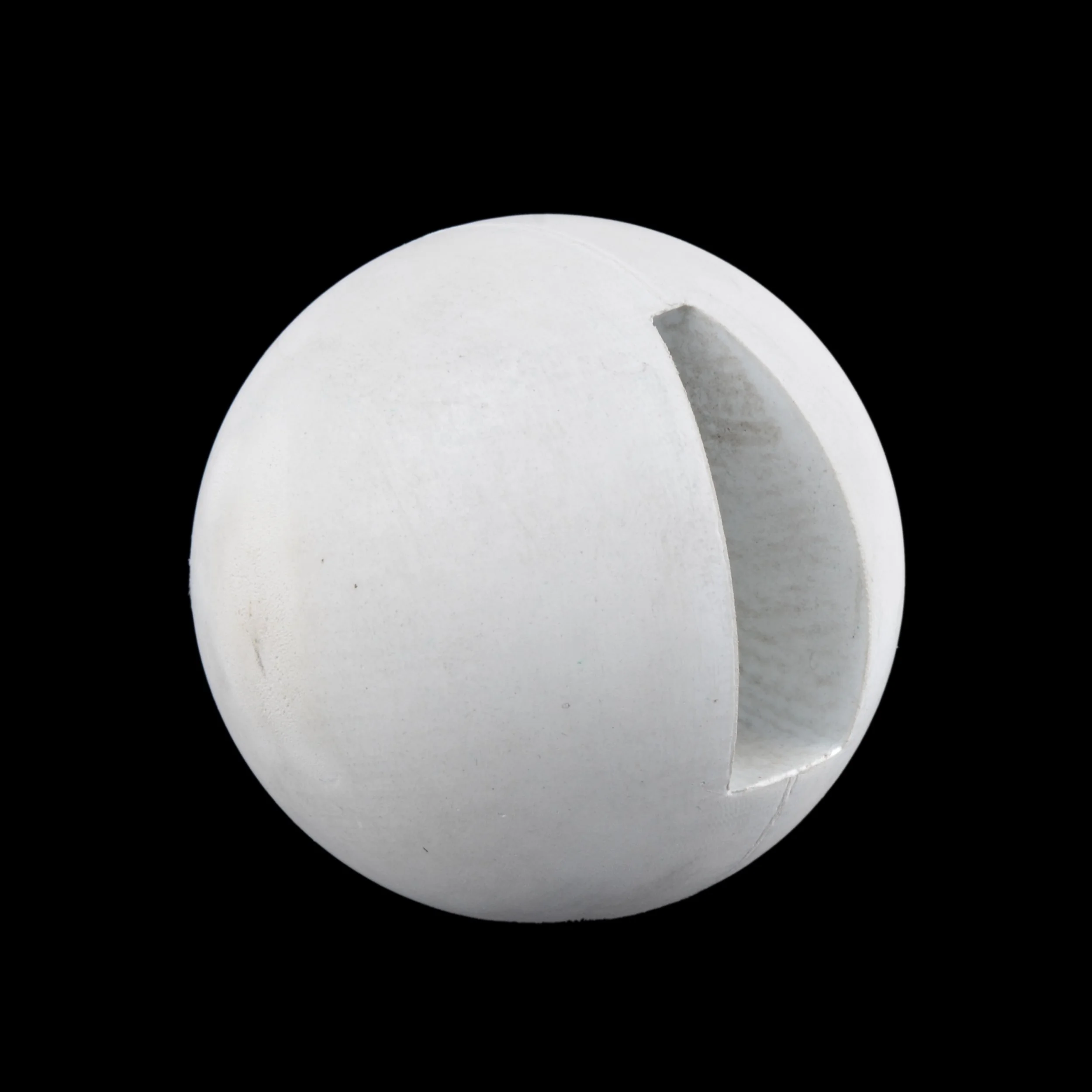 Certified Custom High Density Round Solid Silicone Rubber Ball With Hole