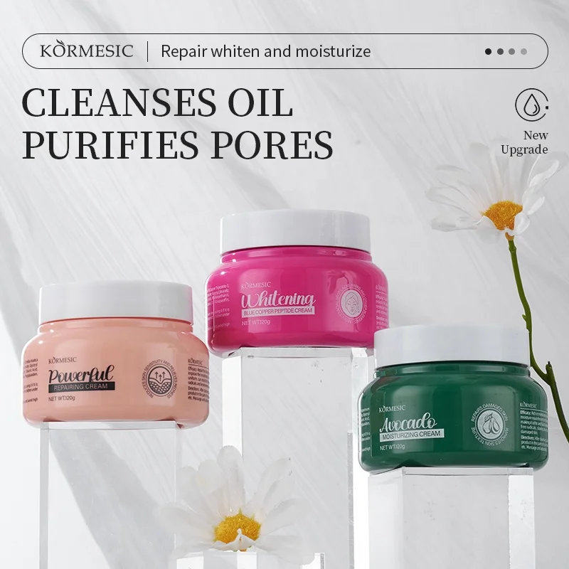 KORMESIC Avocado Powerful Repairing Blue Copper Peptide Whitening Cream