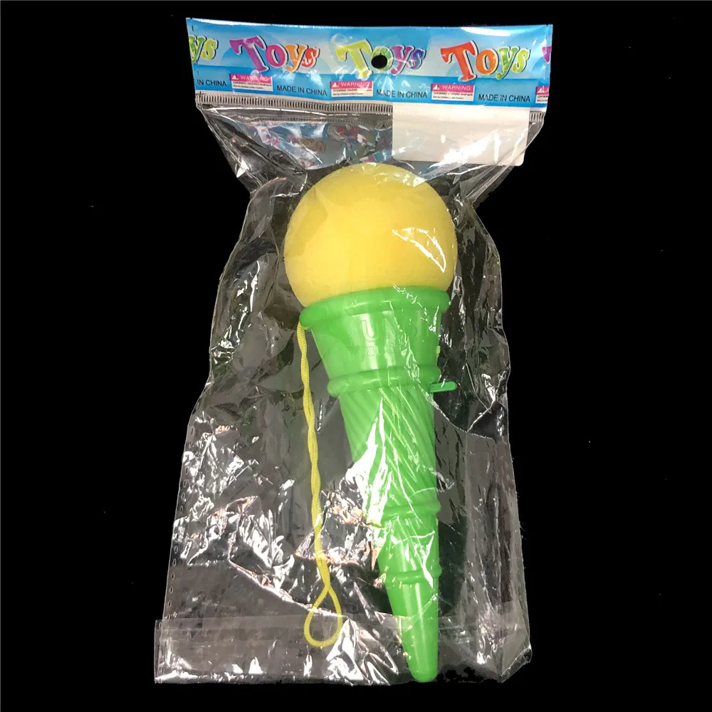 Great Party Favors 4" Ice Cream Click Catch Toy Cone Foam Ball Squeeze