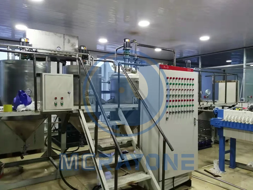 Mini Palm Oil Refining Oil Refinery Machine Edible Oil Refinery Plant