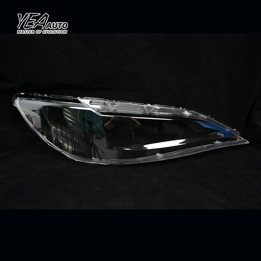 YEA Car Headlight Glass PC Lampshade Cover Lens for Chrysler 200C Headlamp Glass Shade Lens Cover 2014-2016