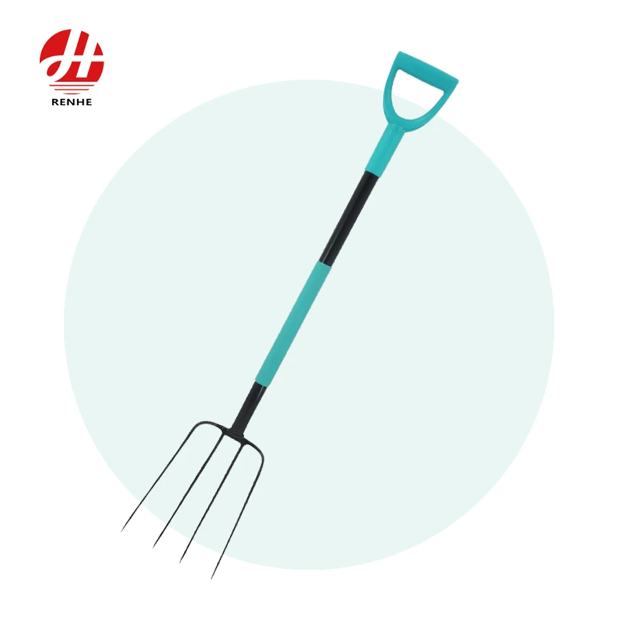 Yüksek Kaliteli El Kazma Aracı Bahçe Tarımı Çelik Fırça Saplı