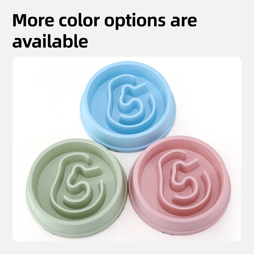 Wholesale Slow Feeder Dog Bowl Non Slip Puzzle Bowl Interactive Bloat  - product detail 7
