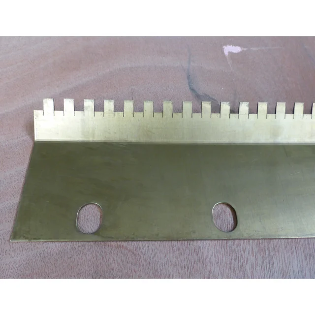 Factory Directly Sale Noodle Spare Parts Noodle Slitting Scraper Comb Noodle Slitter Groove Comb 4