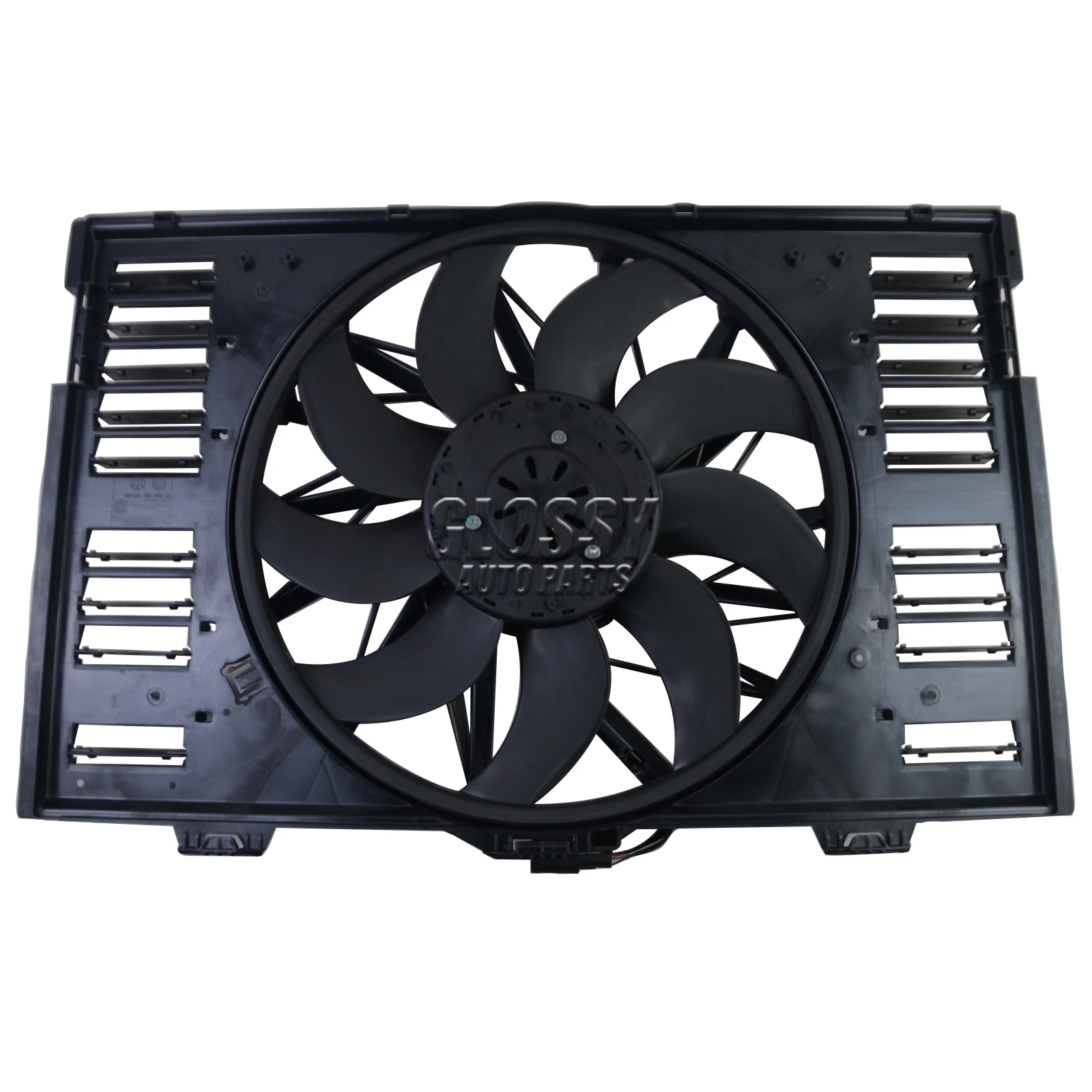 Glossy Engine Radiator Fan Motor For 970 Panamera Turbo 4.8l 97010606152 97010606153 97010606154