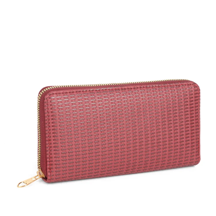 hot pink designer wallet