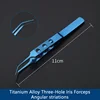 Titanium, Three-Hole Multi-Groove, Angled