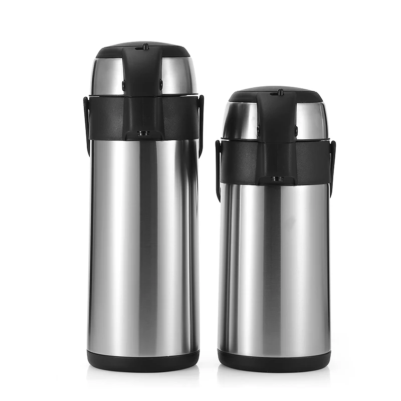 Vacuum Flask Coffee Dispenserair Pressure Jug Stainless Steel Thermos ...