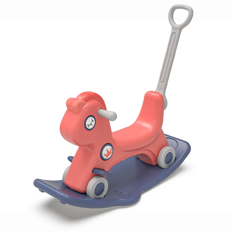 ABST HDPE современный Малыш для детского сада оптом пластиковая детская игрушка лошадка-качалка игрушка для детей