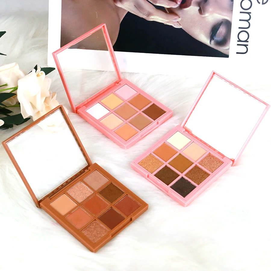 9 цветов макияж поддон творчески метка частного назначения тени для век основа для мини-теней для век Палитра