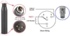 Cableado shu.re XLR negro de 4 pines