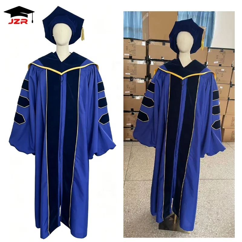 Customized Suit Doctoral Graduation Gown PhD Gown Doctoral Robe Plus Size Graduation  Gown| Alibaba.com