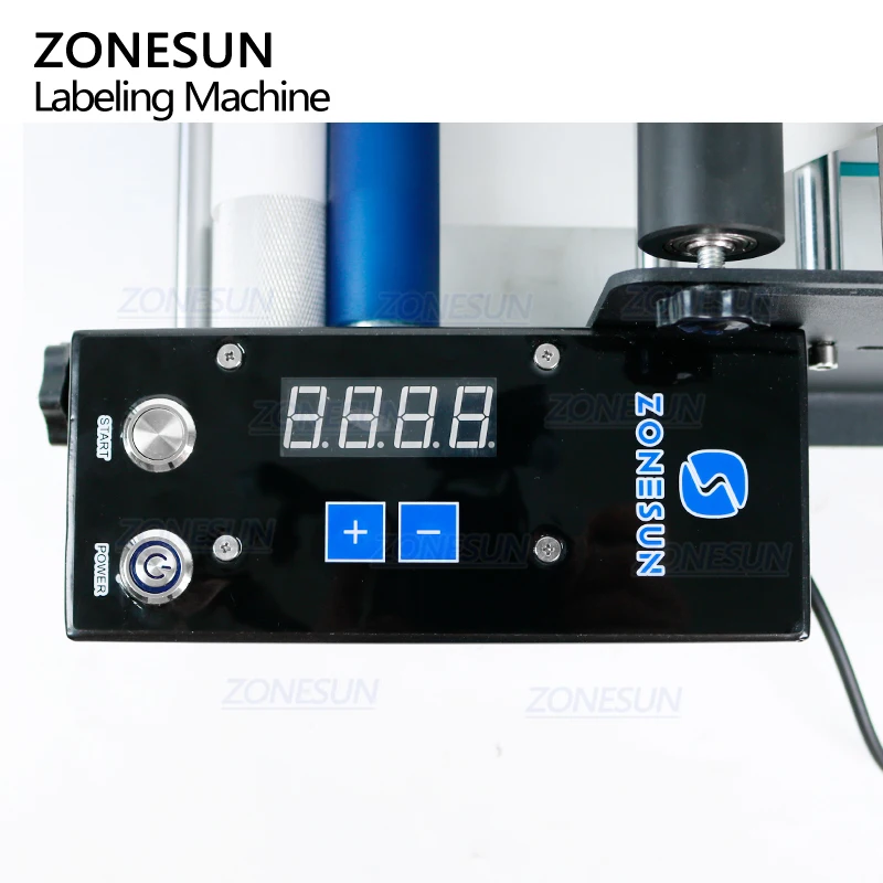 ZONESUN ZS-TB50SM - Efficient Small Round Bottle Labeling