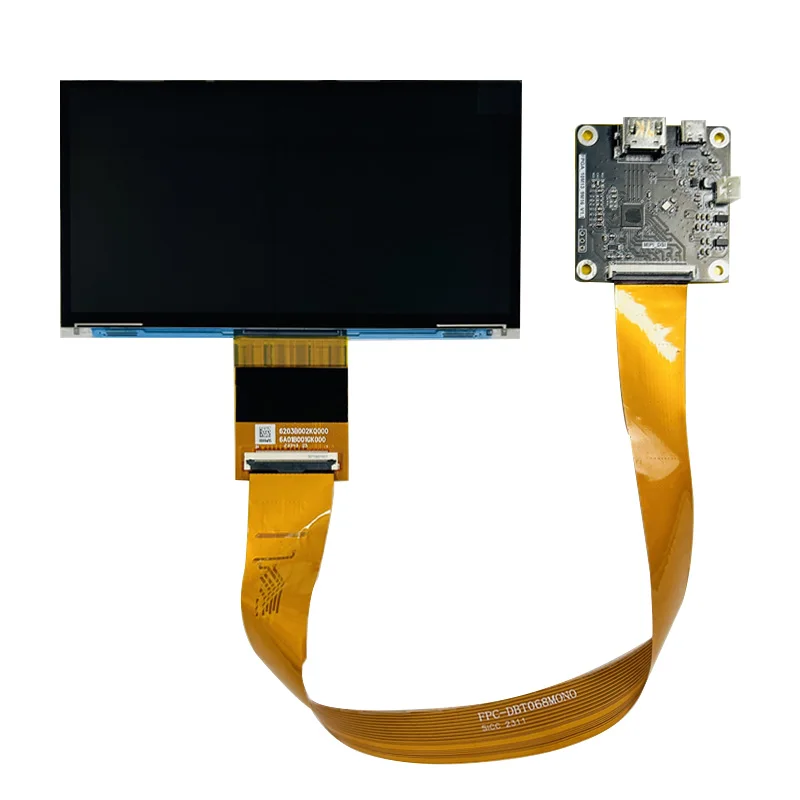 6.8 Inch 9k MIPI Tft Lcd Display with Driver Board for 3d Printer