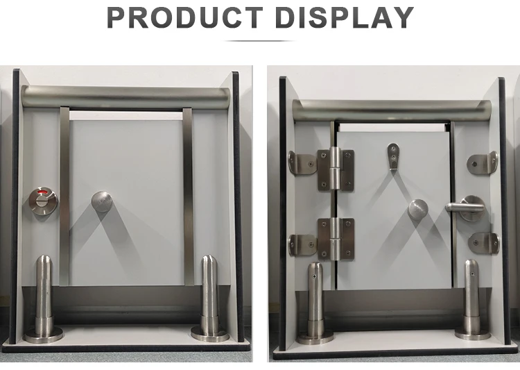 Public Toilet Partition Stainless Steel Cubicle Fittings Toilet Partition Door Accessories Hardware