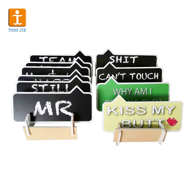 Customized PVC Sign Board Photo Booth Props Cheering Props Baby Photo Props