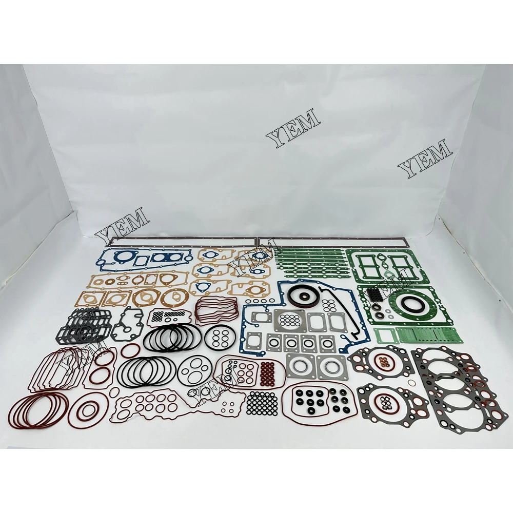 For Komatsu 6D140 Full Gasket Kit 6210-17-1814 High Performance Engine Parts 5