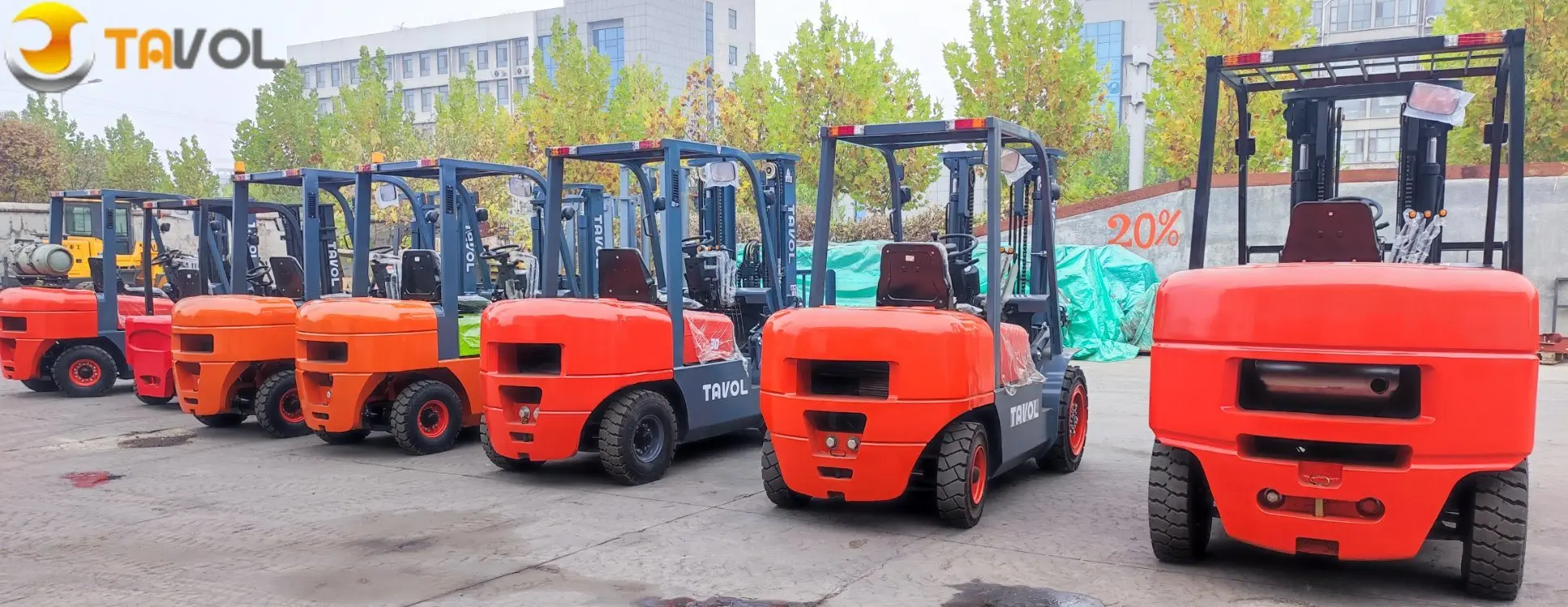 Hydraulic Tavol Forklift Three Levels And Four Meters Door Frame Can Be ...