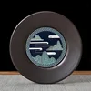Círculo - Azul Profundo, Espléndidas Montañas y Ríos