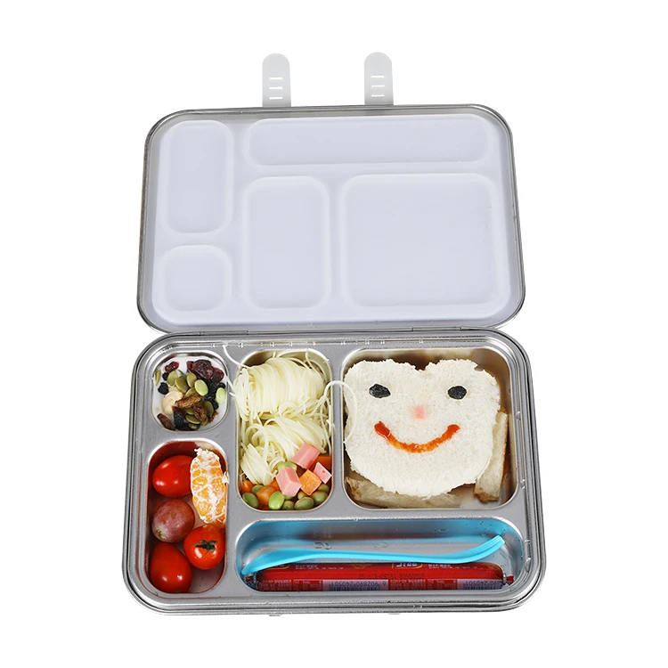 Aohea Bento Lunch Box for Kids with Ice Pack Microwave/Dishwasher