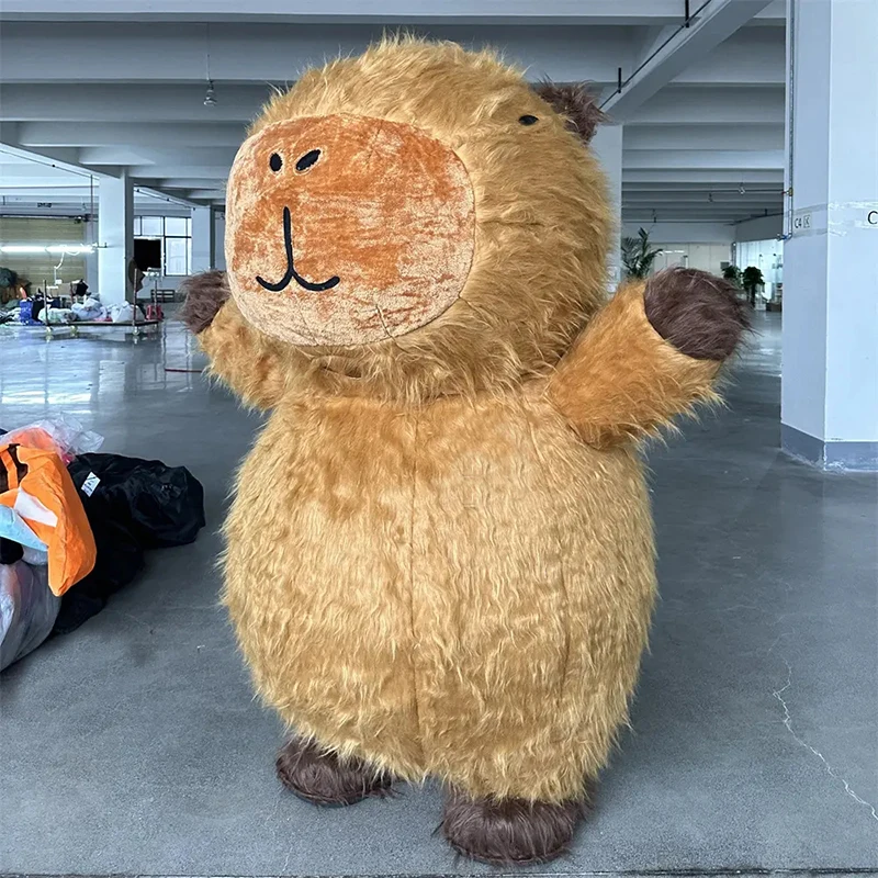 2m カピバラマスコットコスチューム - インフレータブル動物衣装 