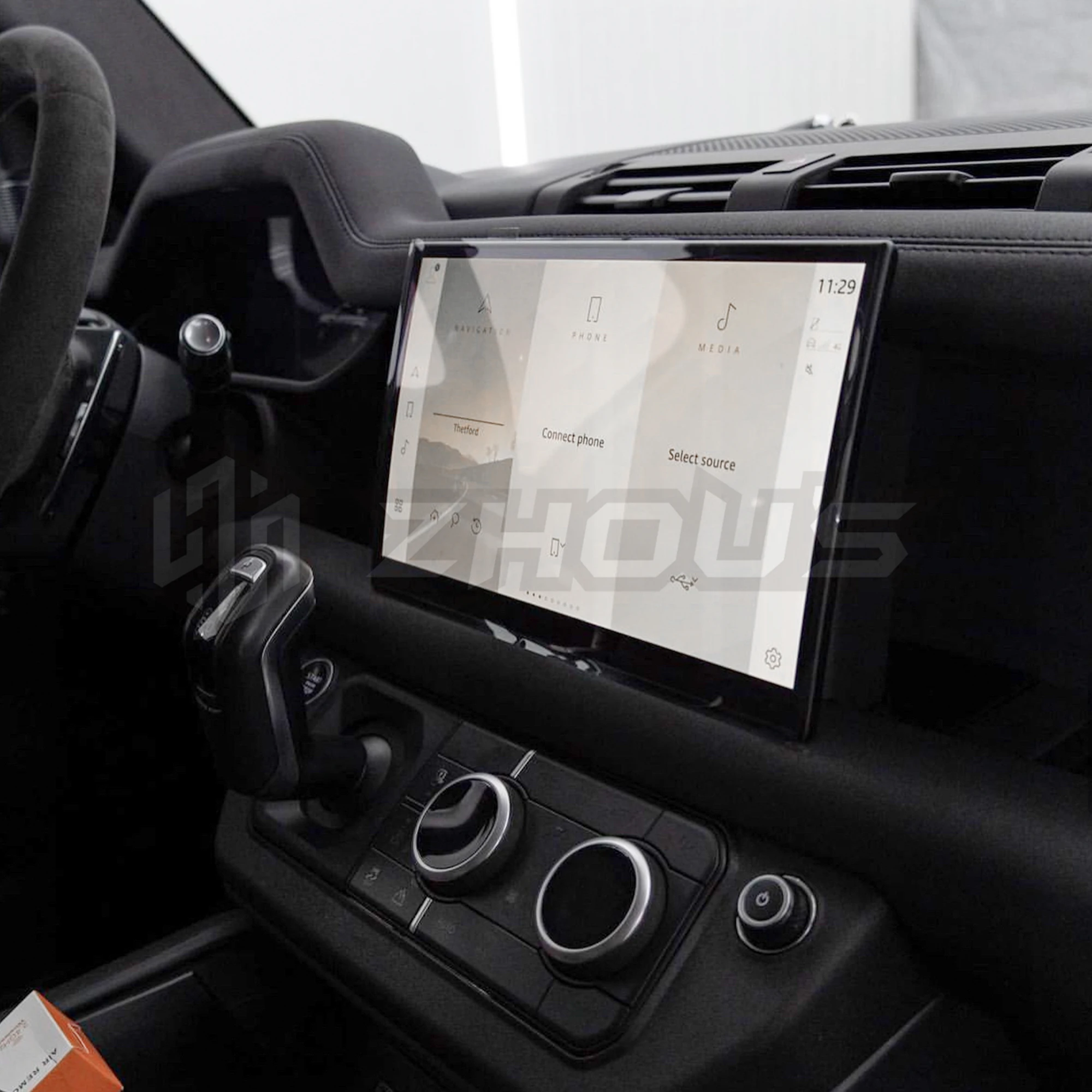 Car Stereo System Navigation 13.1Inch Apple Car Play Led Tv Advertising Touch Screen for Land Rover Defender Accessories
