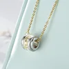 Golden cross chain+pendant