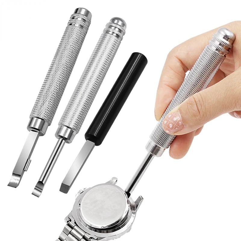 Watch Repair Tools Watch Dial Fixer Back Case Cover Press Closer Pry  Remover Watch Case Opener Battery Replacement Removal Tools