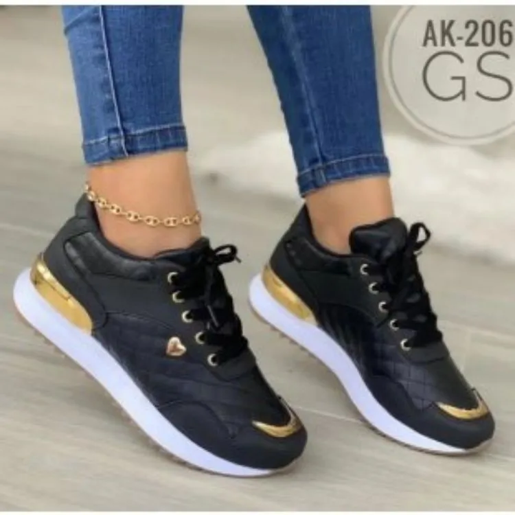 Fashion Shoes Thick Bottom Comfortable Design Multicolor Sneakers