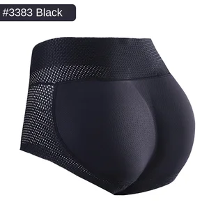 Fake Hip Abdomen-raising Girdle Seamless Satin Anti-Bacterial Nylon Natural Peach Body Shaping