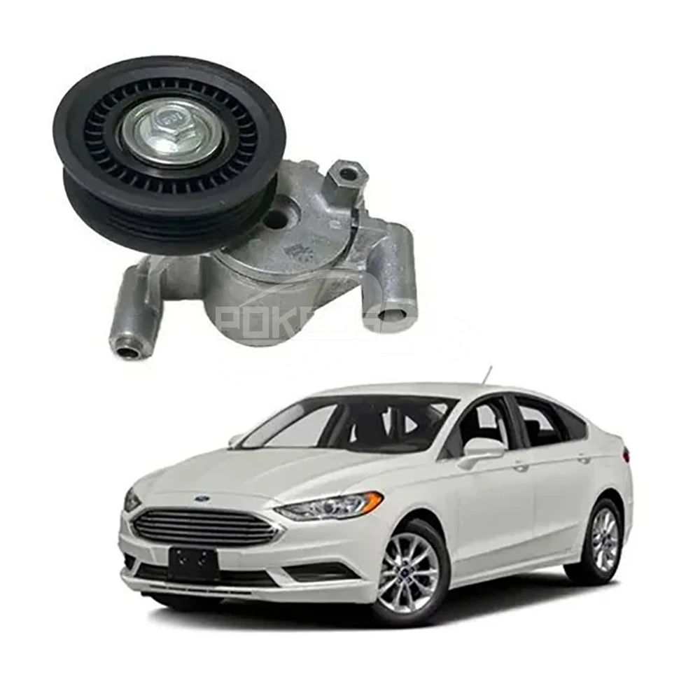 Belt Tensioner CV6E6A228AB DS7E6A228AA Engine Timing Belt Tensioner Pu... — 3