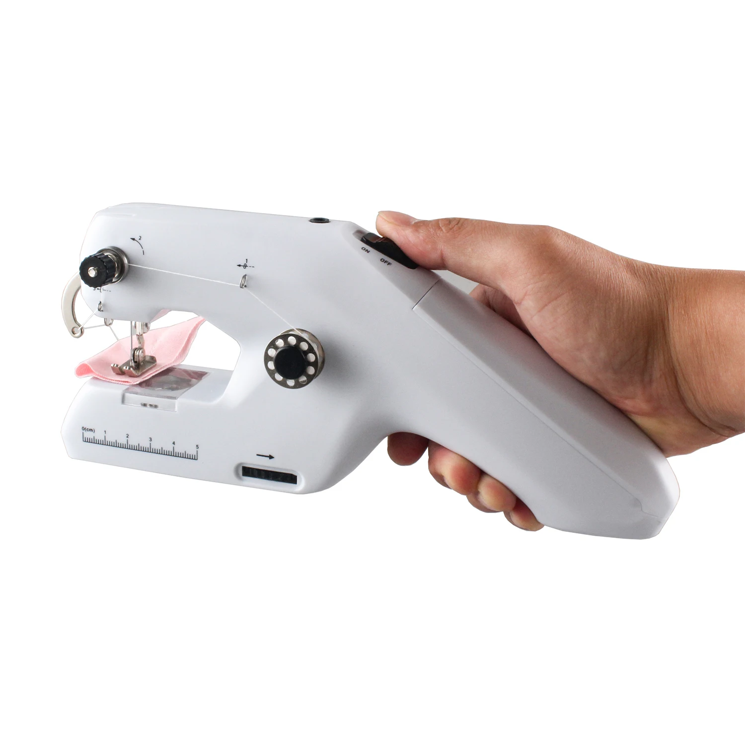 VOF ZDML 6 NEW Hand Held Portable Placket Sewing Machine Electric Elastic Battery Operated Feed Bag Sewing Machine