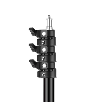 1.6m Reverse Stand Tripod with 1/4 Screw Head for Photo Studio Softbox Flash Umbrella Reflector Camera Ring Light detail image